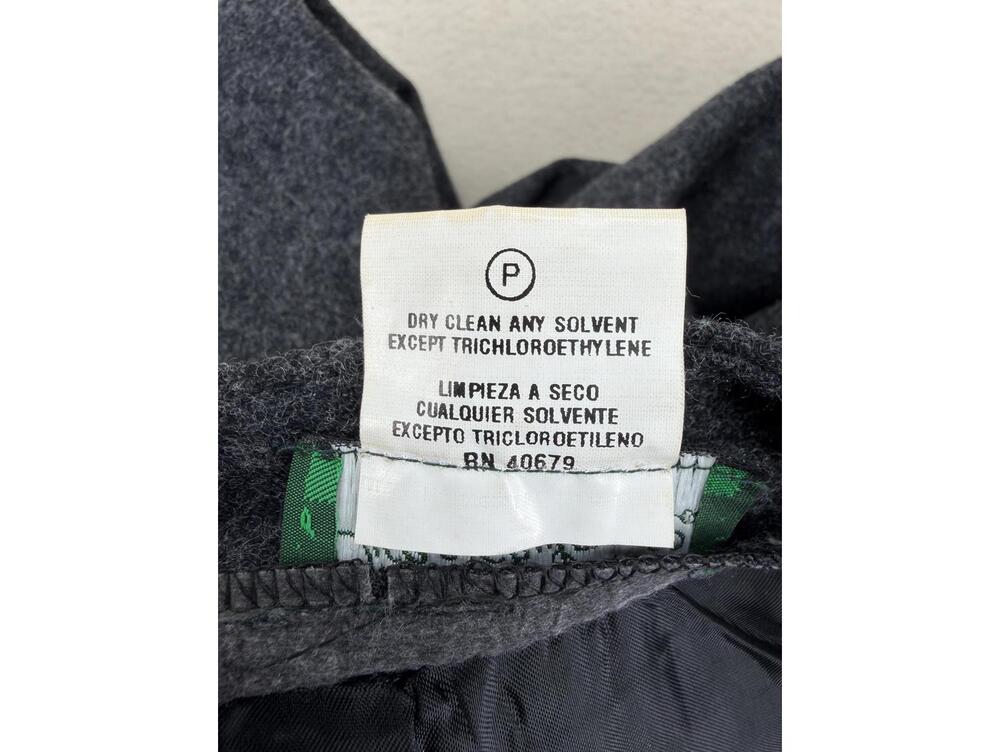 Dick Schulman & Co Wool Blend Straight Leg Pants Size 4 Gray View 3